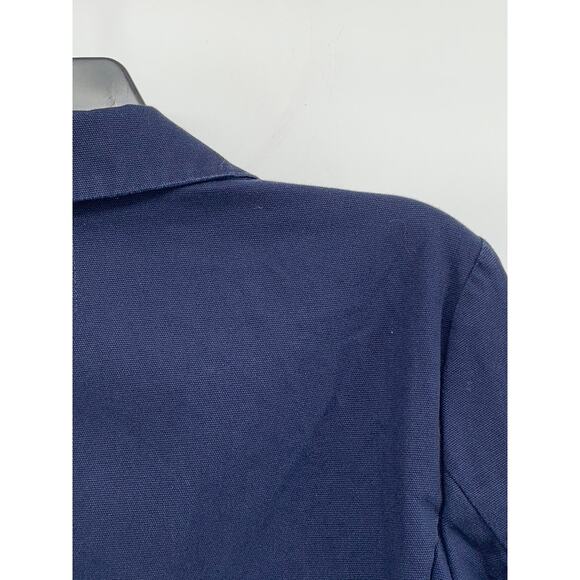 GAP Women's Navy Two Button Notch Collar Long Sleeve Academy Blazer SZ 6 - Picture 6 of 9